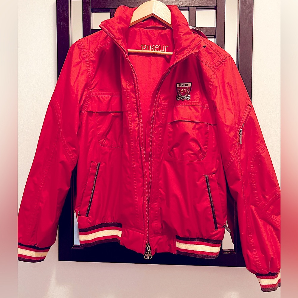 Rare Vintage Pikeur Red Jacket